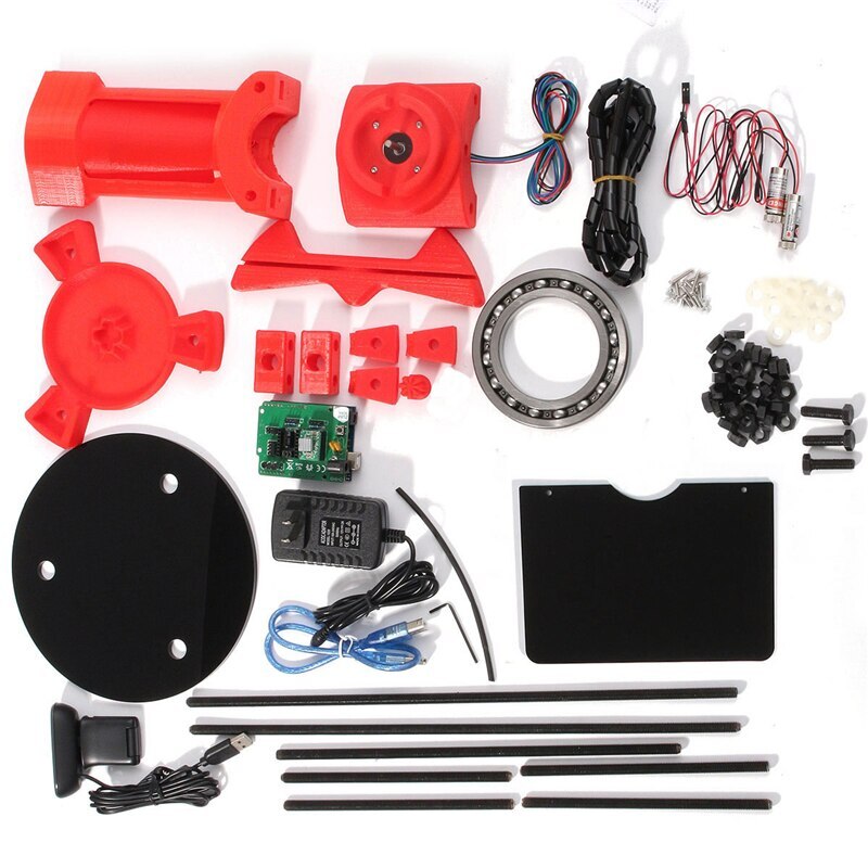 Mini 3D Scanner Diy Kit Open Source Object Scanning Cnc Milling Machine Tool Kit