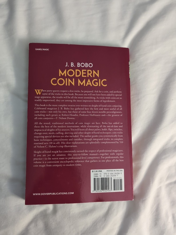 Modern Coin Magic JB Bobo Dover 2016