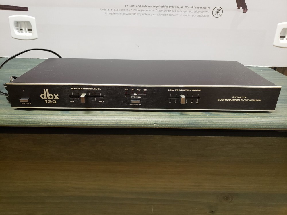 DBX 120 Dynamic Subharmonic Synthesizer - Working Good Condition -