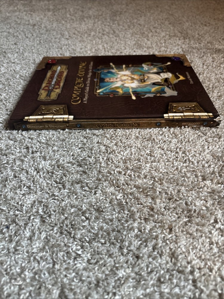 Dungeons & Dragons Supplement Complete Divine & Complete Warrior RPG Rulebook