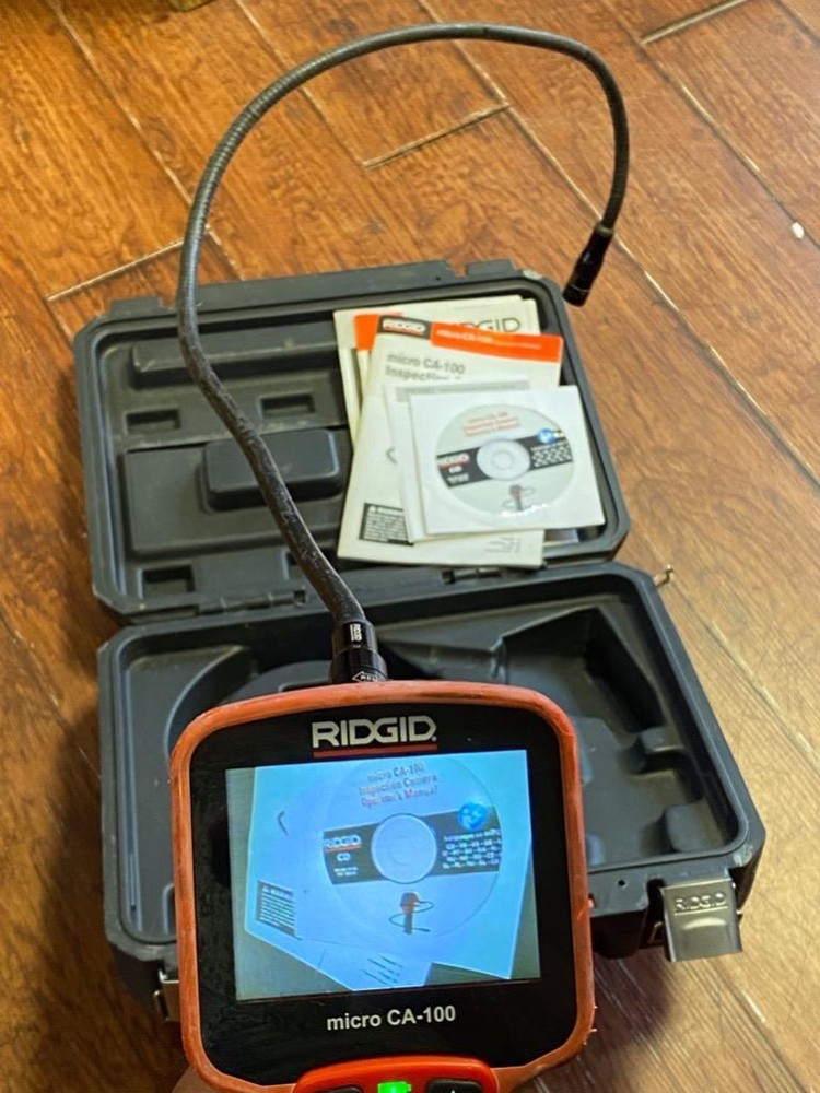 RIDGID MICRO CA-100 INSPECTION CAMERA-USED.