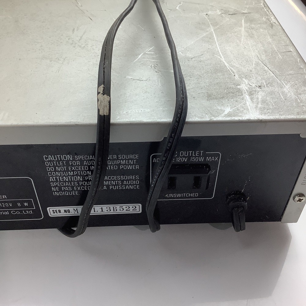 Technics Graphic Equalizer model SH-8025 7 Band (PARTS ONLY)