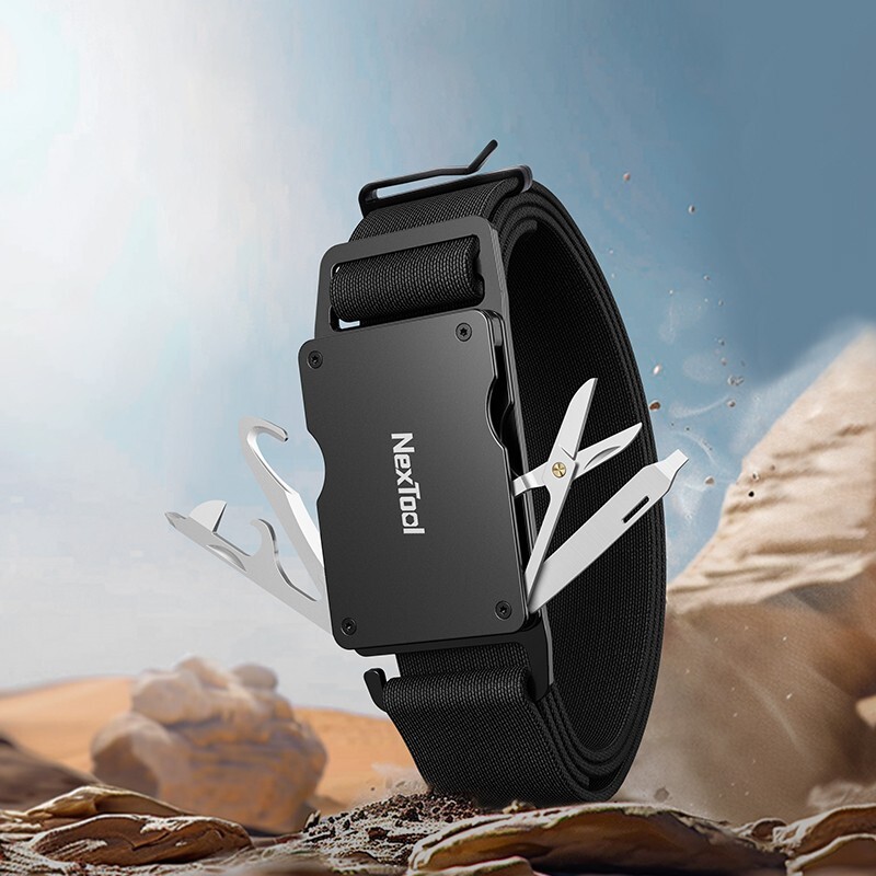 NexTool Multifunctional Belt P50 Essential Integrated Tools Aluminum Polyester