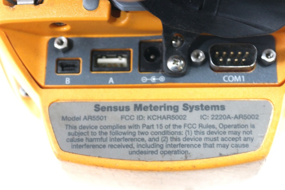 Sensus Metering Systems AR5501 Field Data Collector w/ Charging Cradle & Manuel