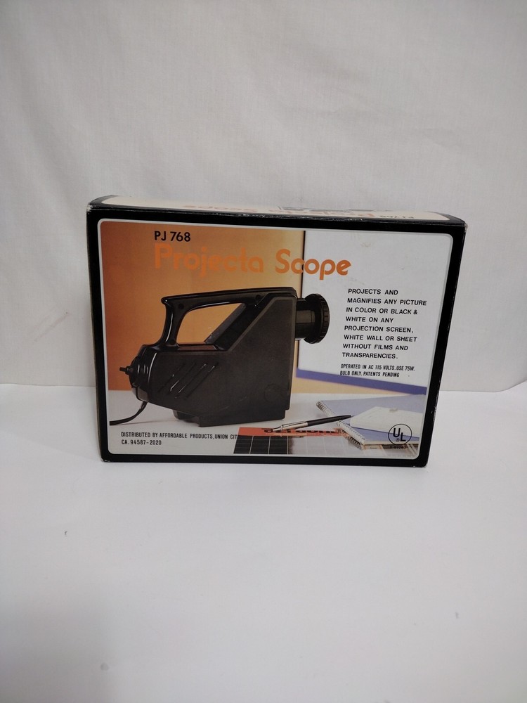 Projecta Scope PJ768 Manual Magnifer Vintage