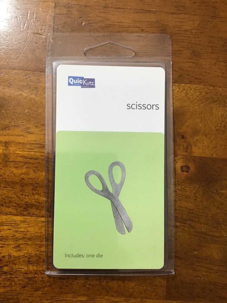 QUICKUTZ  SCISSORS 2x2 Die RS-0247…New