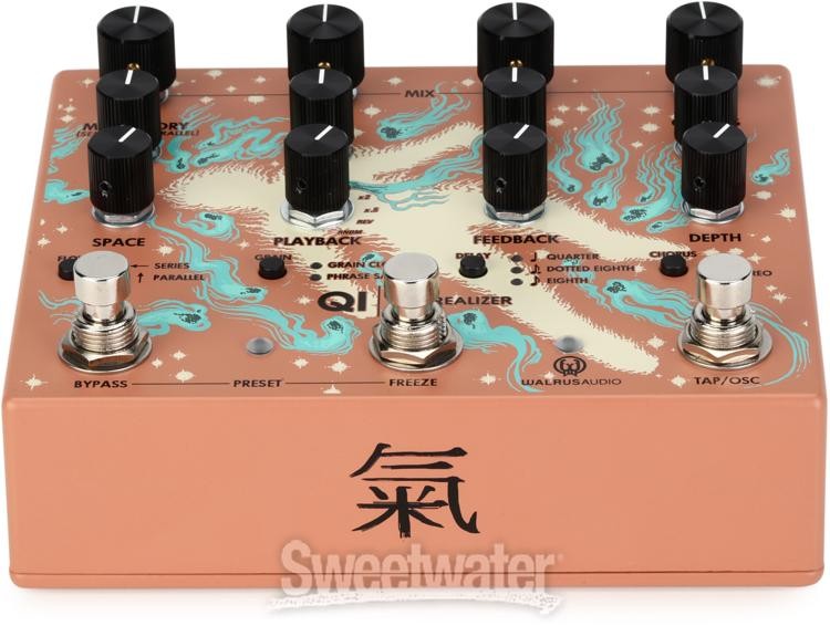 Walrus Audio Qi Etherealizer Multi-effects Pedal - Terracotta