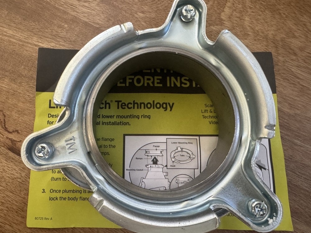 Insinkerator Badger Food Disposal Sink Flange & Mounting Ring Replacement PARTs