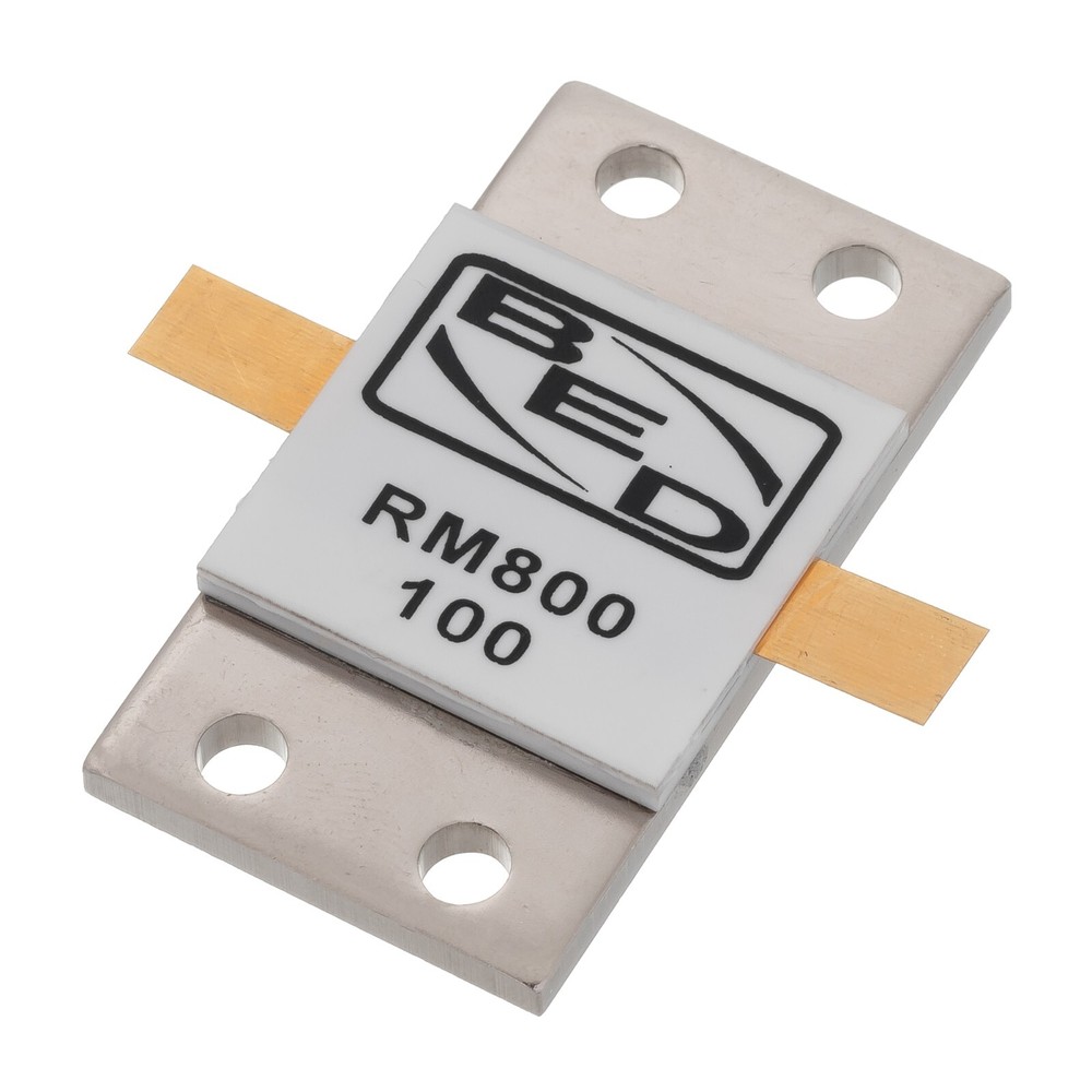 1pc 800w 100 ohms RF High Frequency Flange Mount Power Resistor Dummy Load Radio