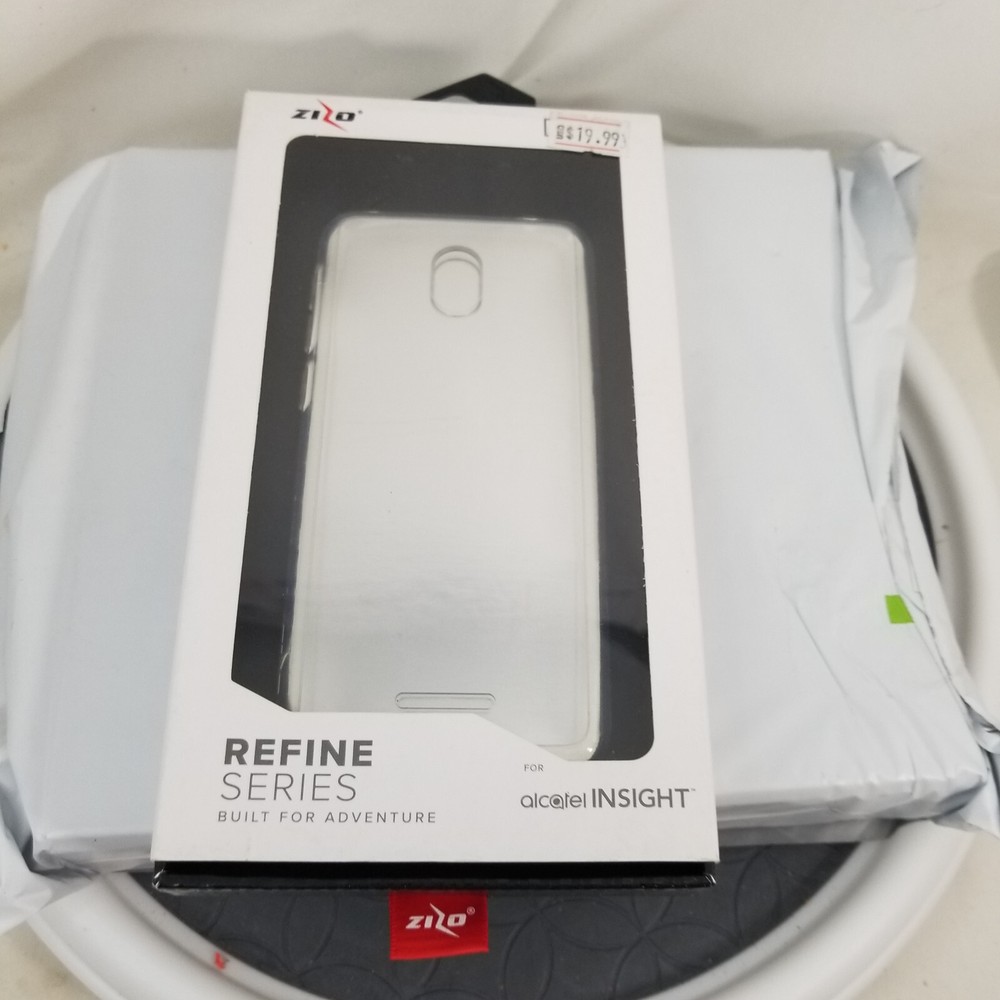 Zizo Refine Series Case For Alcatel Insight Clear case. NEW
