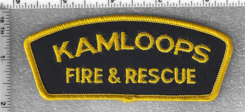 Kamloops Fire & Rescue (British Columbia, Canada) Shoulder Patch
