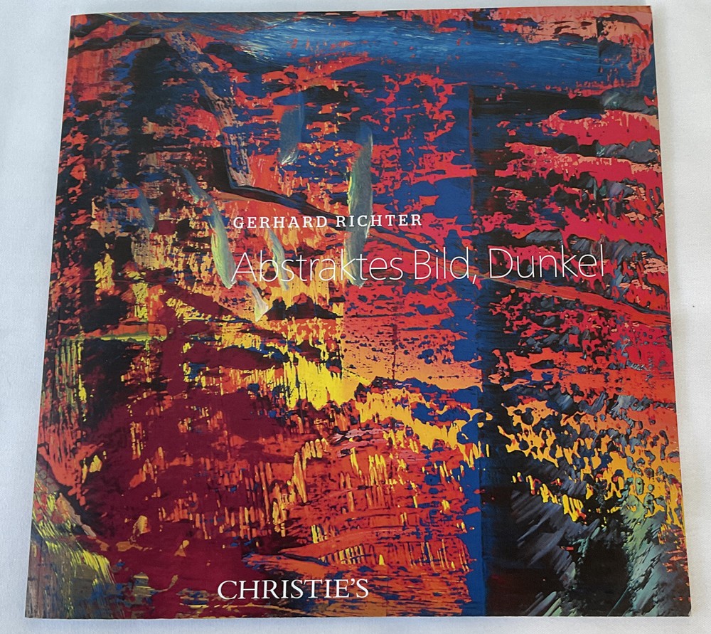 Christie’s Gerhard Richter Abstraktes Build ,Dunkel Catalog ￼May 2013