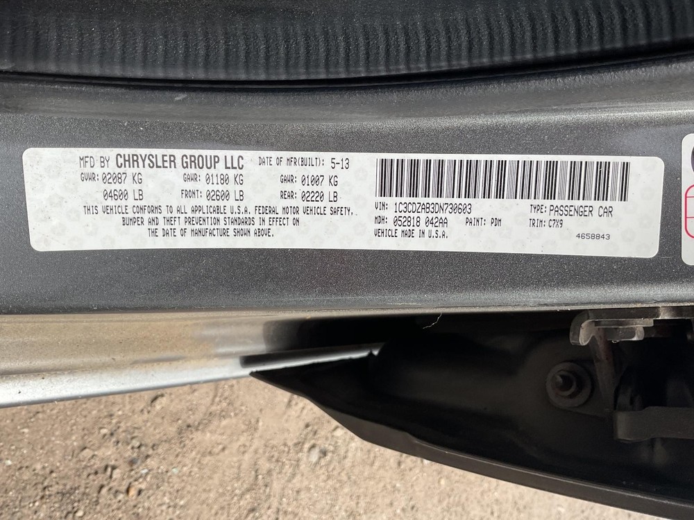 Used A/C Selector Switch fits: 2013 Dodge Avenger manual temperature control rea