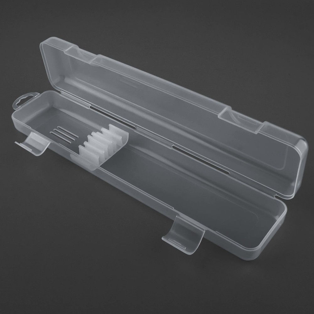 OriGlam Transparent Tableware Storage Case, Portable Flatware