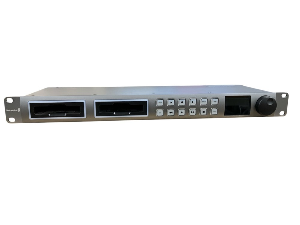 Blackmagic Design HyperDeck Studio 2 Broadcast Deck (TESTED FOR POWER)