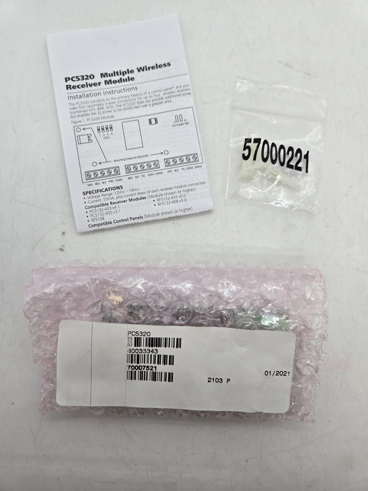 DSC PC5320 PowerSeries Multiple Wireless Receiver Module FAST FREE SHIPPING a