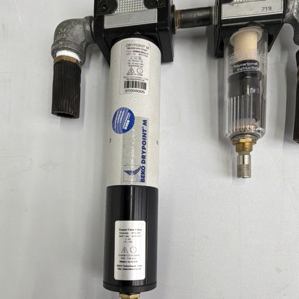 Beko Drypoint M Filter Regulator Lubricator 16bar Polycarbonate Bowl