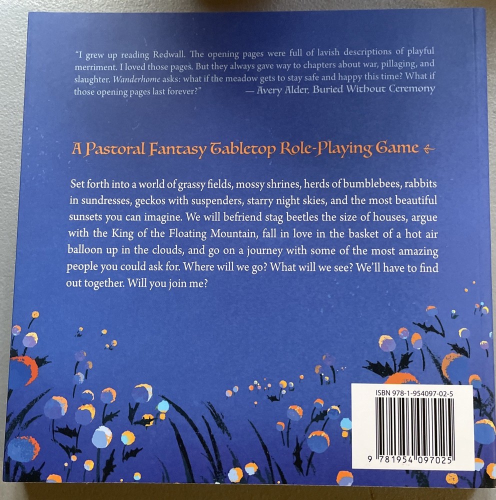 Wanderhome RPG Softcover First Print