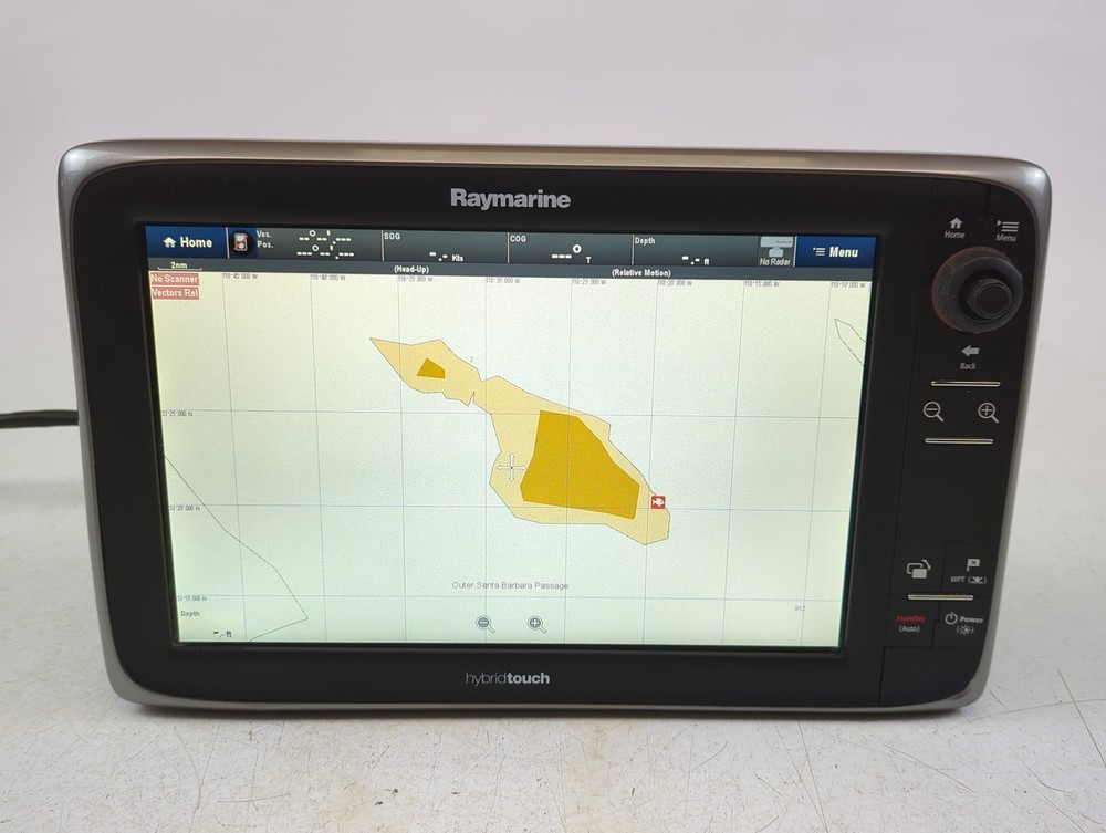 Raymarine e125 E70023 HybridTouch 12" Touch Screen GPS Fishfinder Chartplotter