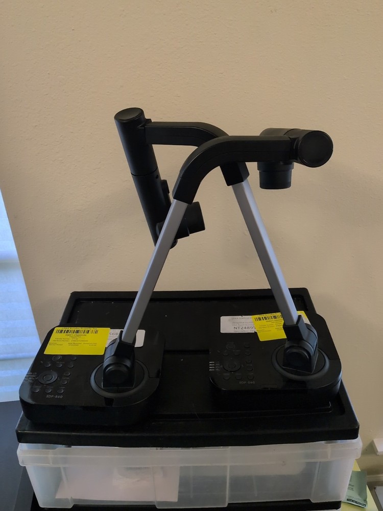 Lot 2 Samsung SDP-860 Digital Presenter/Document Camera No Charger