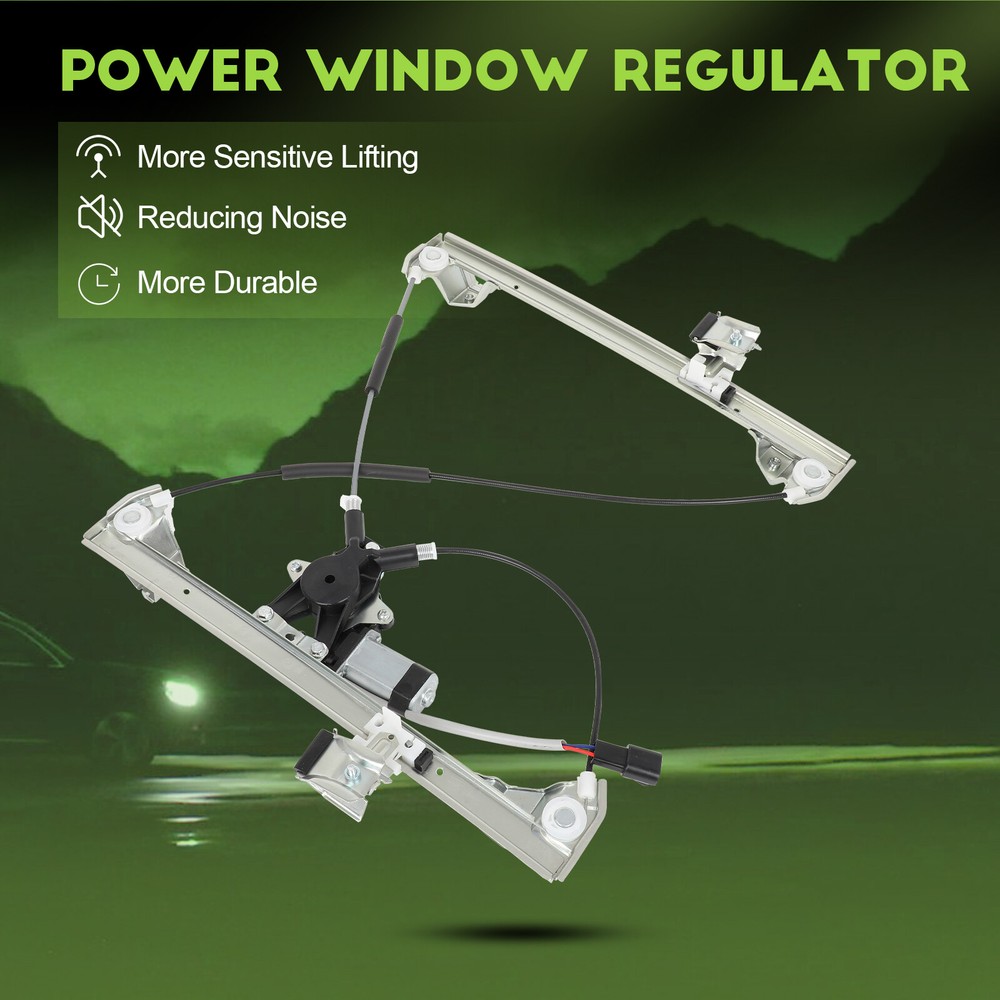 For 2003-2009 Hummer H2 Front Driver Left Side with Motor Power Window Regulator