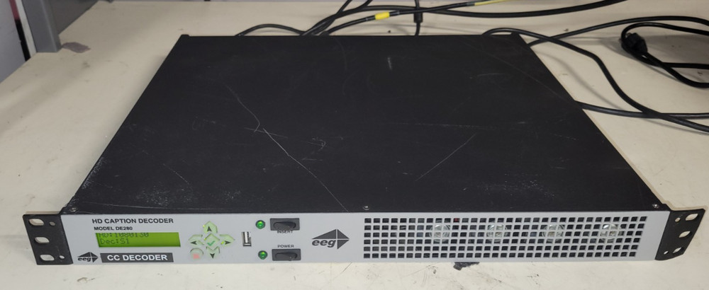 EEG DE280-3G HD Caption Decoder