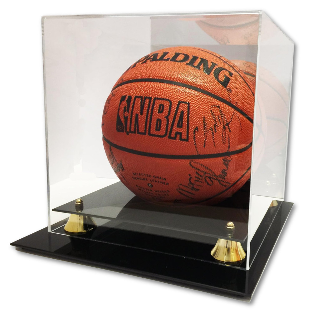 Max Pro Acrylic Basketball Display Case With Mirror Back