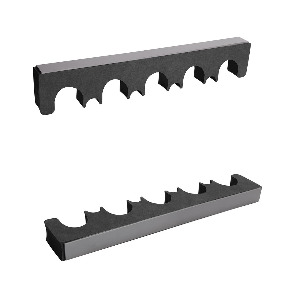 Adoreal 2 Pack Gun Rack for Storage, Safe Accessory Rifles and Black