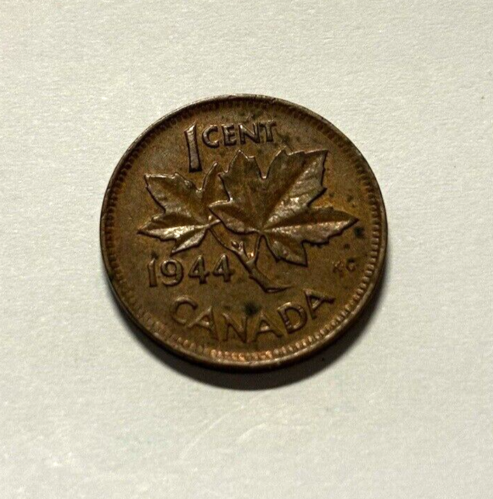 Canada Coins 1944 one(1) cent