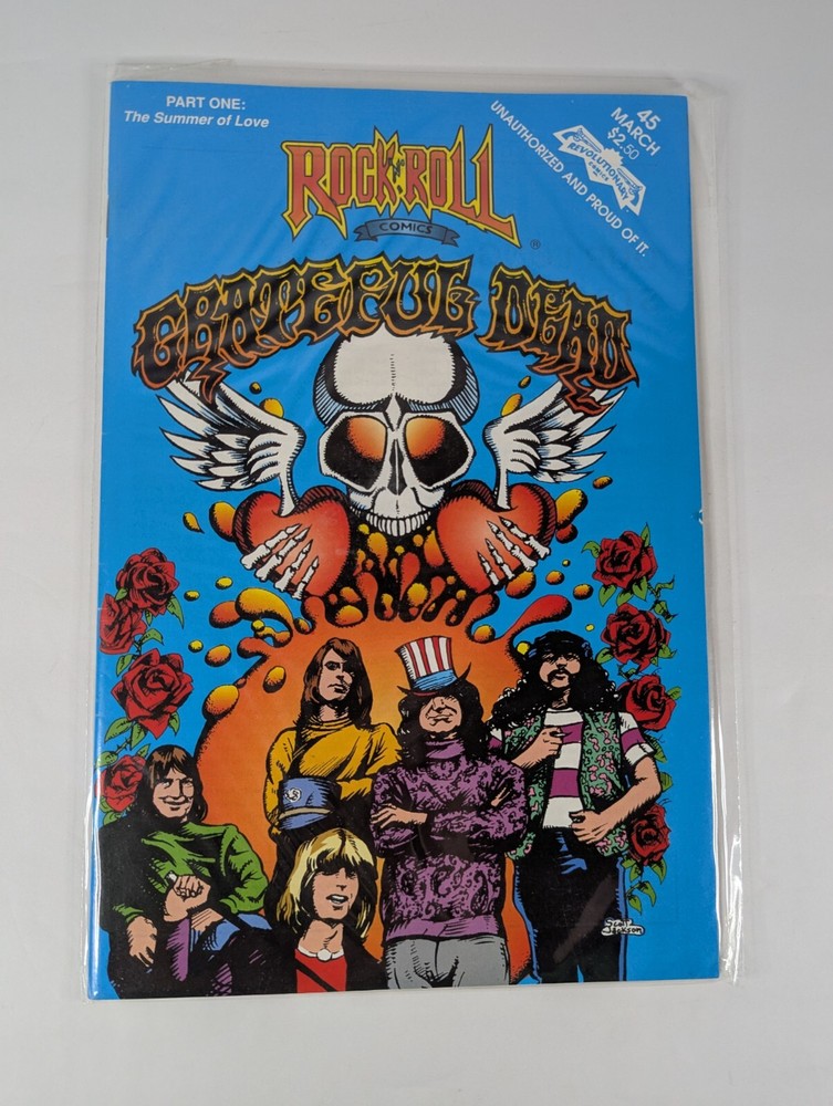 GRATEFUL DEAD Comics Rock n Roll 45 46 47 FULL SET