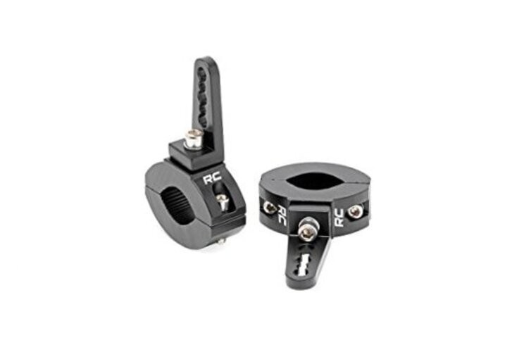 Adjustable LED Light Clamps for 1-1.5" Roll Bars - 70170,Black
