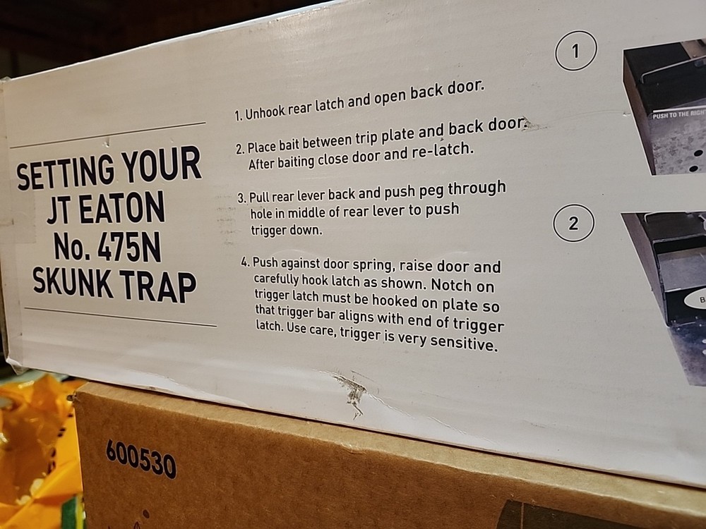 CATCH RELEASE SKUNK TRAP