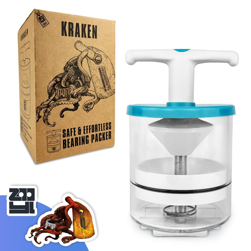 Rotation Handle Bearing Packer Tool - Inject Grease Safely, Easily,...