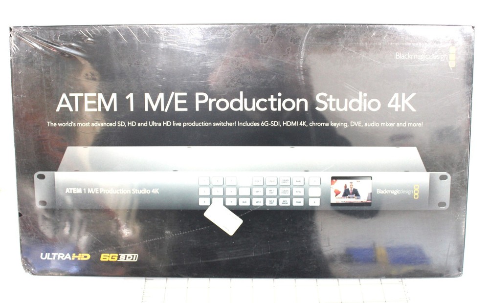Blackmagic Design ATEM 1 M/E Production Studio 4K Switcher