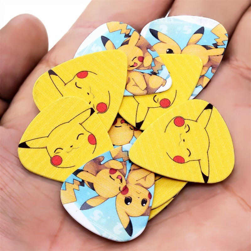 Cartoon Character Guitar Picks Medium / Thick. 10 Pcs. Each.