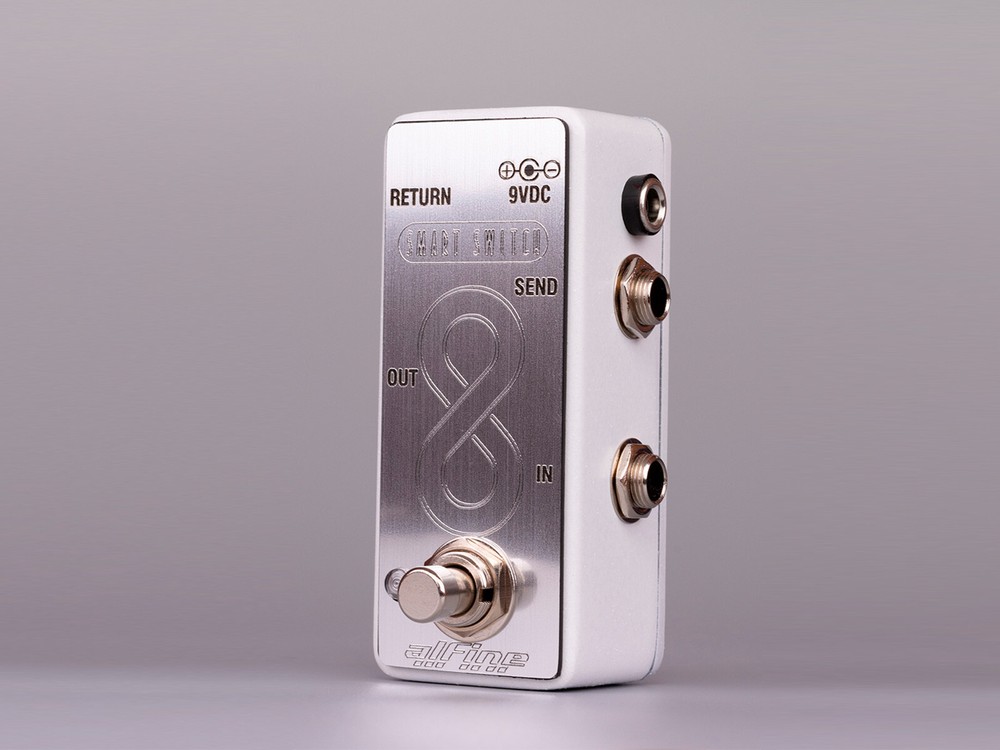 SMART SWITCH LOOPER - True Bypass guitar effects pedal microcontroller based