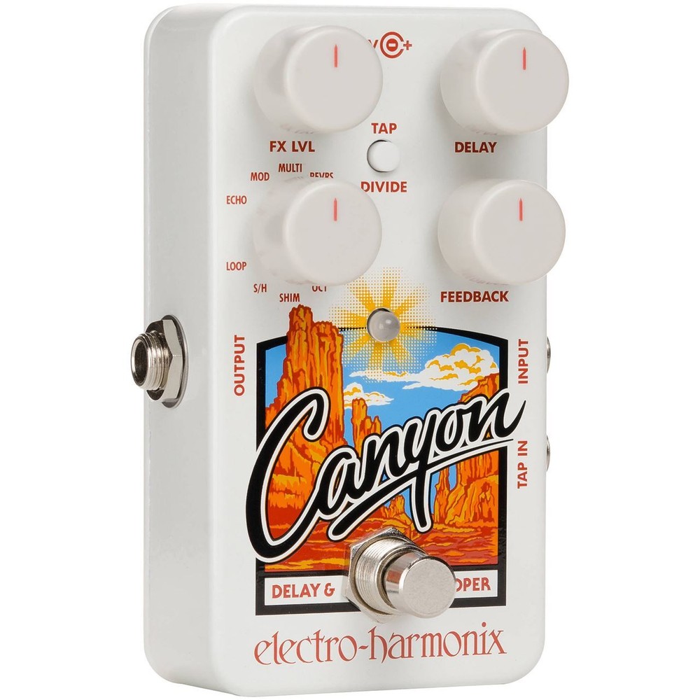 Electro-Harmonix Canyon Delay & Looper Guitar Effects Pedal