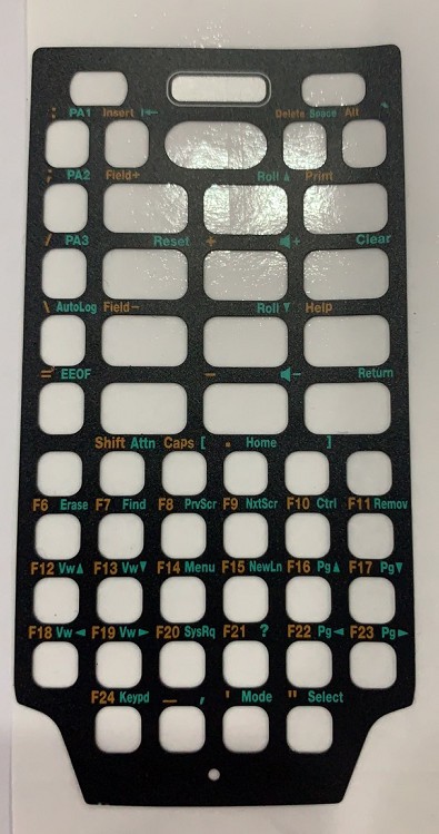 6PCS Alphanumeric 51-Key Keypad Overlay Replacement for Honeywell Dolphin CK65