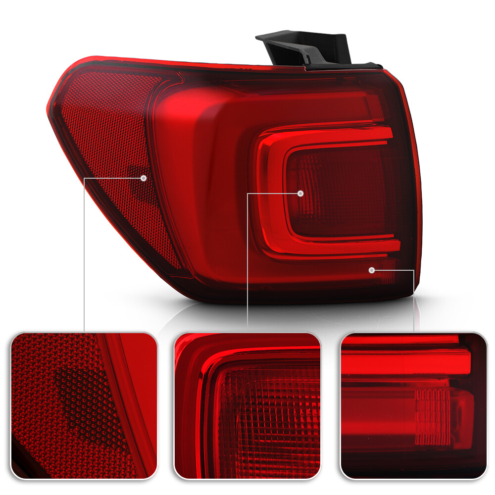 For 2017 2018 2019 GMC Acadia w/o Terrain Outer LED Tail Light Lamp Driver Side