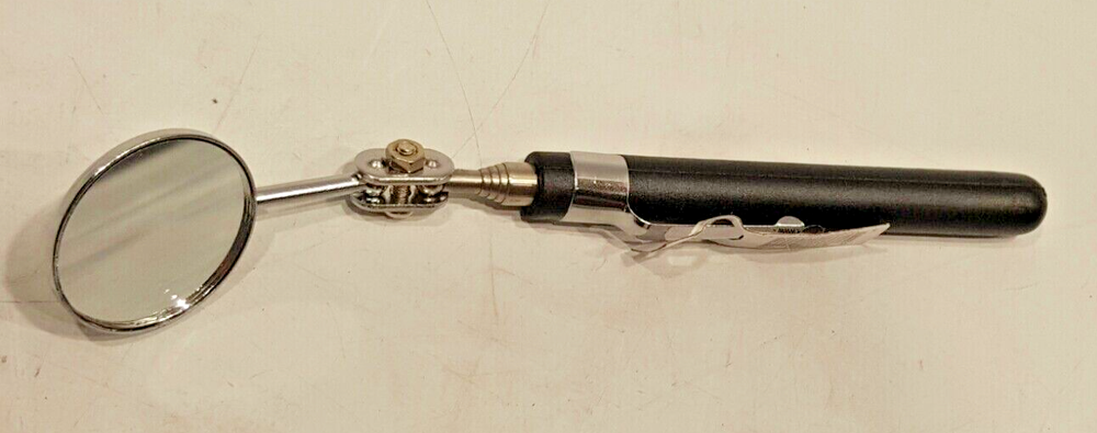 New 1- 1/4 " Telescopic Inspection Rectangular Mirror #11220