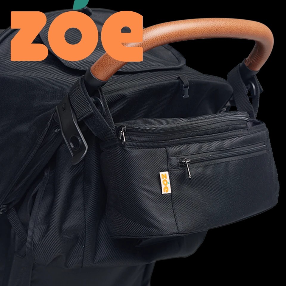 Zoe Stroller Storage Bag Organizer Pouch Single Stroller Organizer - Brand New