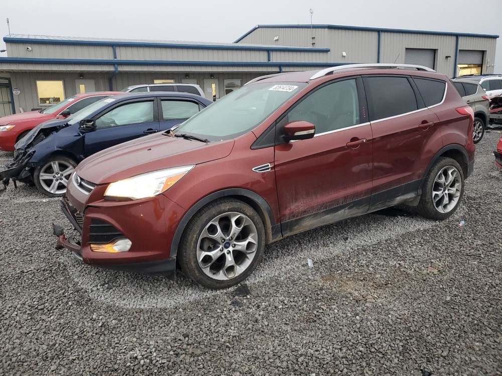 2014 Ford Escape Audio Control Panel 8 Display Used OEM 638-14511