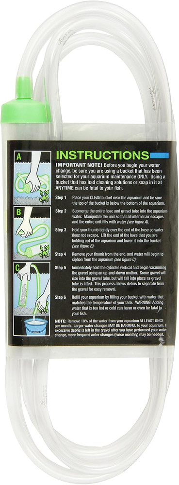 Python Pro Clean-Mini 1" X 6" Tube with 6 Ft. Hose