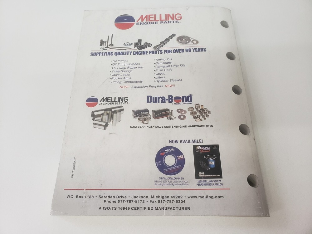 Melling Engine Parts Catalog 1992 to 2008