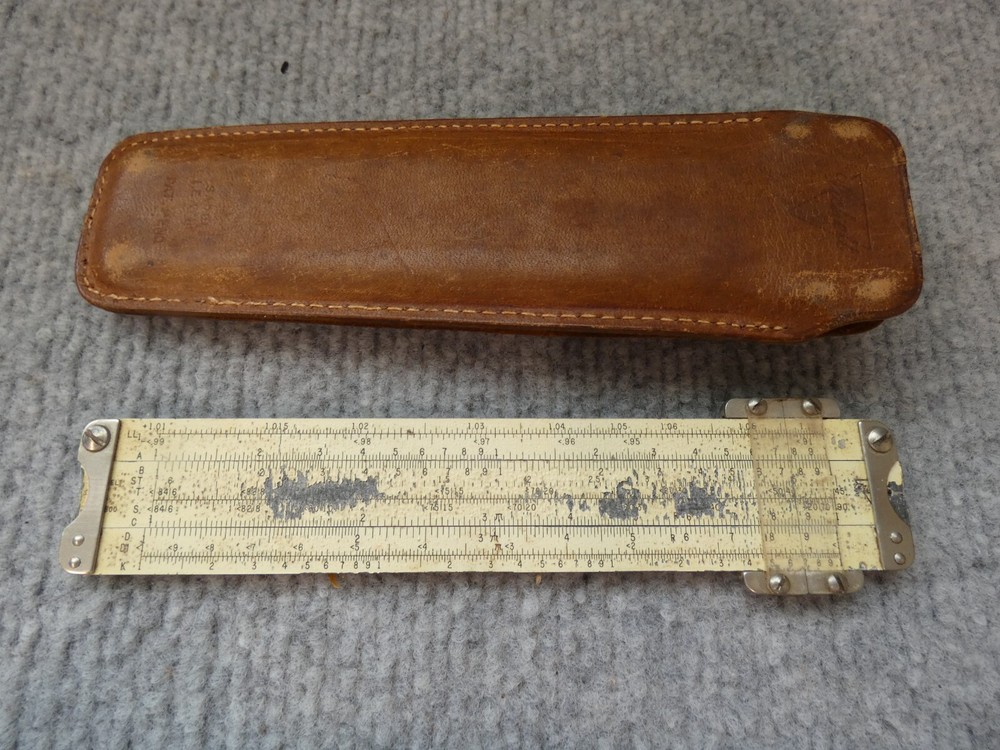 VINTAGE  PICKEL  SLIDE  RULE SCALE  MODEL 600
