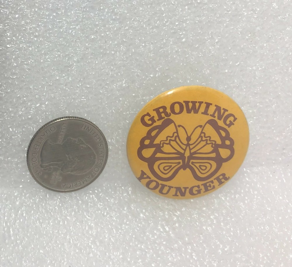 Growing Younger - Butterfly Pin