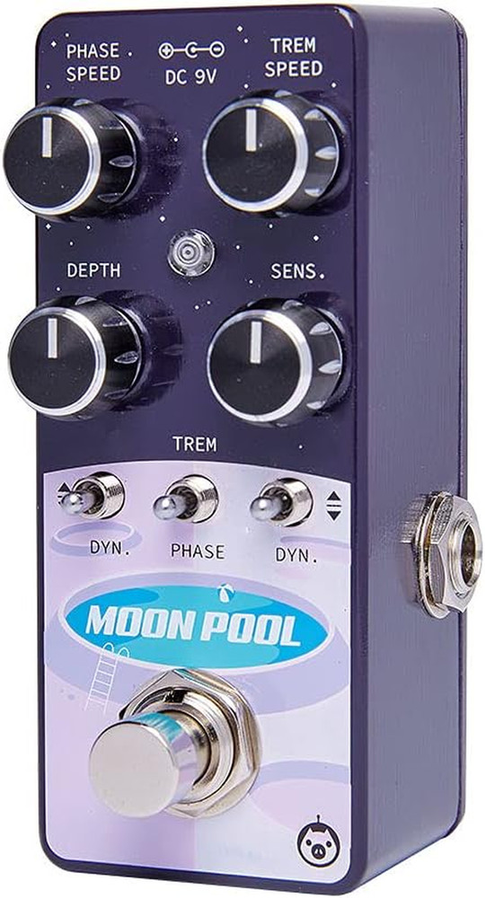 EMTP Moon Pool Tremvelope Phaser Guitar Pedal
