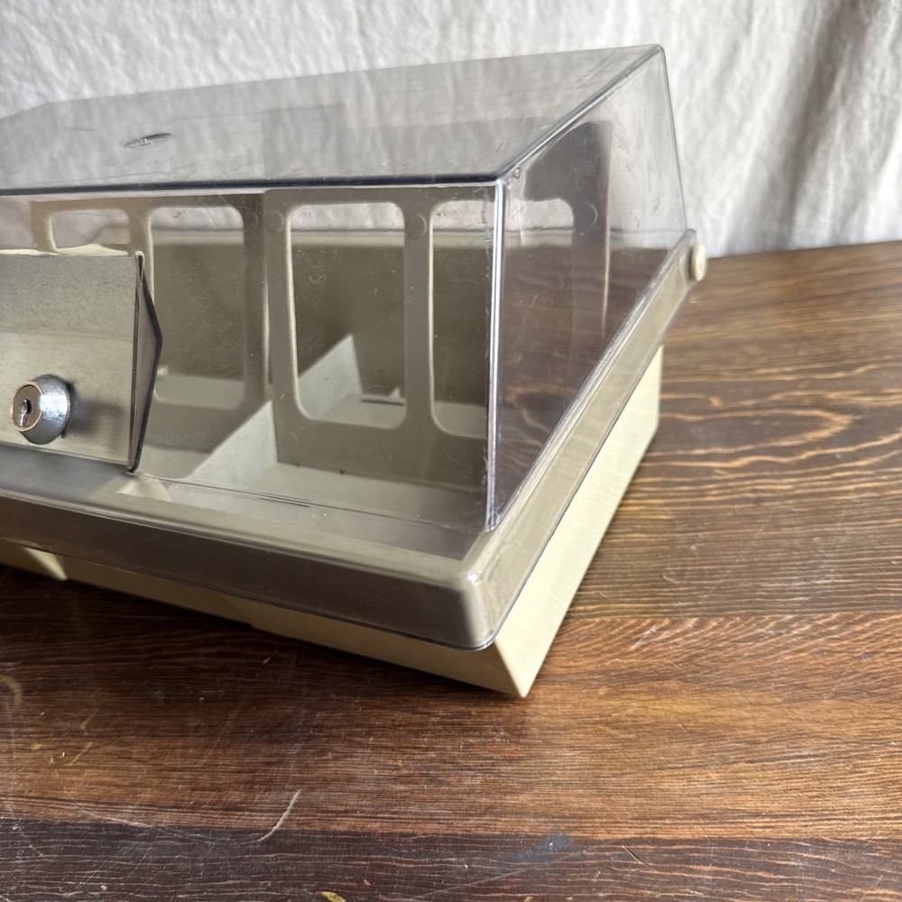 Vintage Floppy Disk Case Storage