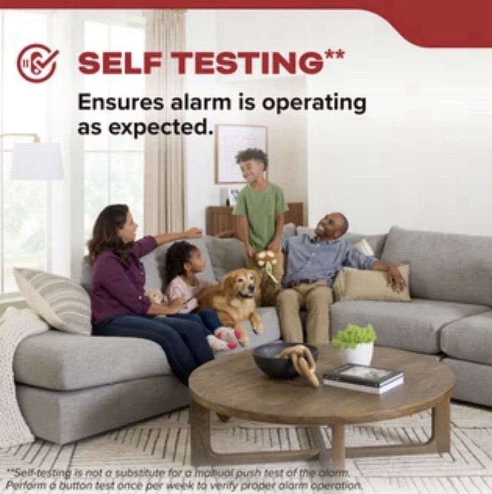 6 Kidde Hardwired Smoke Detector Interconnected LED Alarm