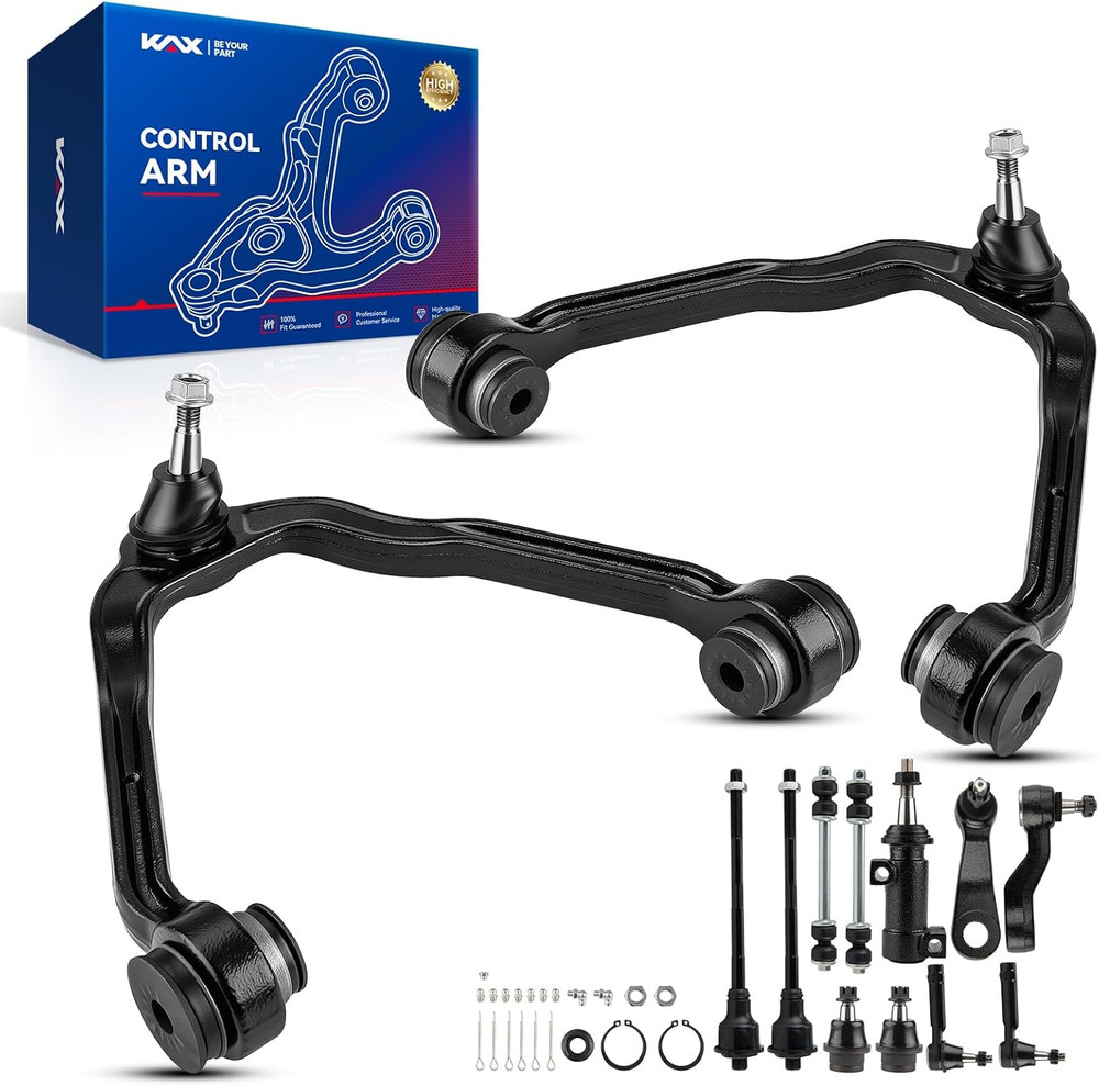 Front Lower Control Arm Kit with Ball Joints and Tie Rods
